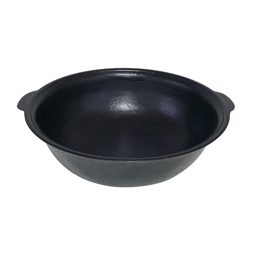 국산 대형 무쇠 웍 볶음 튀김솥 주물냄비 59cm 65cm 292,000원