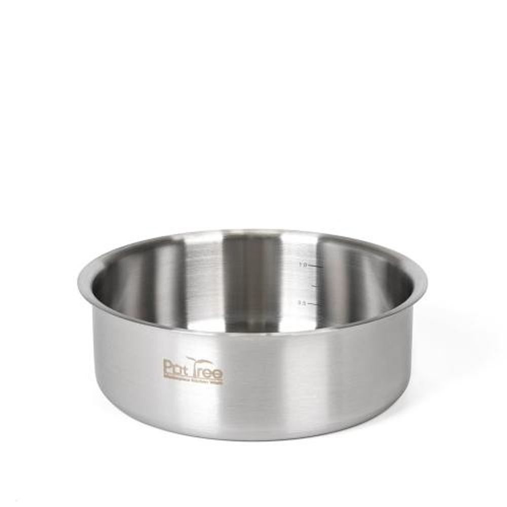 올비아 팟트리 인덕션겸용 IH 스텐 탈착식 냄비 18CM 15,300원