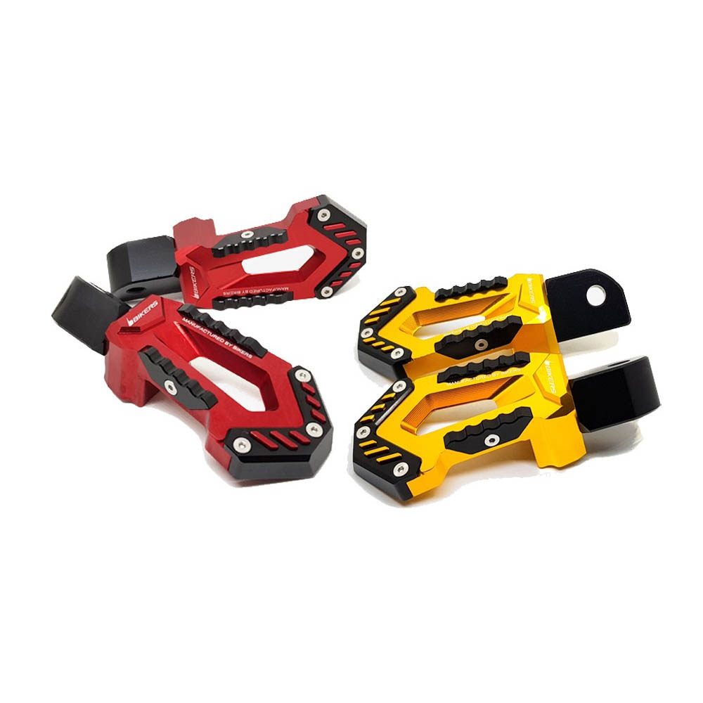 BIKERS 야마하 X-MAX300 텐덤발판 BR-206 골드 레드 2가지색상 바이커즈, 골드(2개1세트), 1세트 65,000원