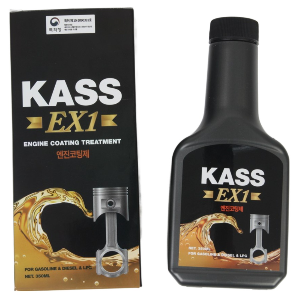 소리까지 코팅하는 특허받은 카스엑스원 프리미엄 엔진코팅제 350ml 엔진오일첨가제 24,900원