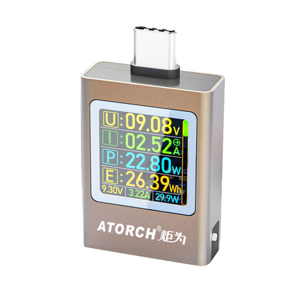 전압 테스터 디스플레이 충전 DC 0 다기능 전원 계량기, 4 PD3 HDC C타입 5 휴대폰 50V 1 085C 테스터, 디지털 12A 전류계 23,300원