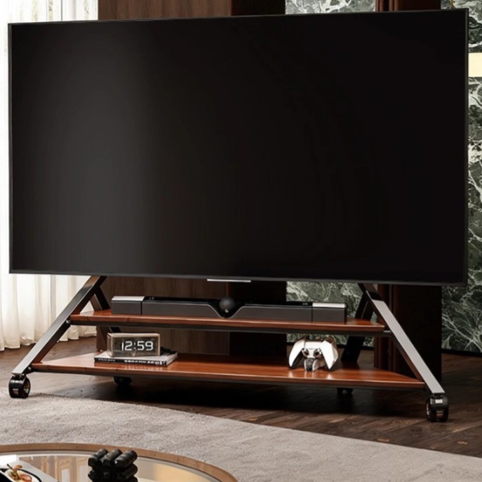 TV 거치대 스탠드 티비다이 대형 고급 브라켓 이동식 75인치 하중 인테리어 받침대 가능, 1개, 75-120인치 TV용 1,186,600원