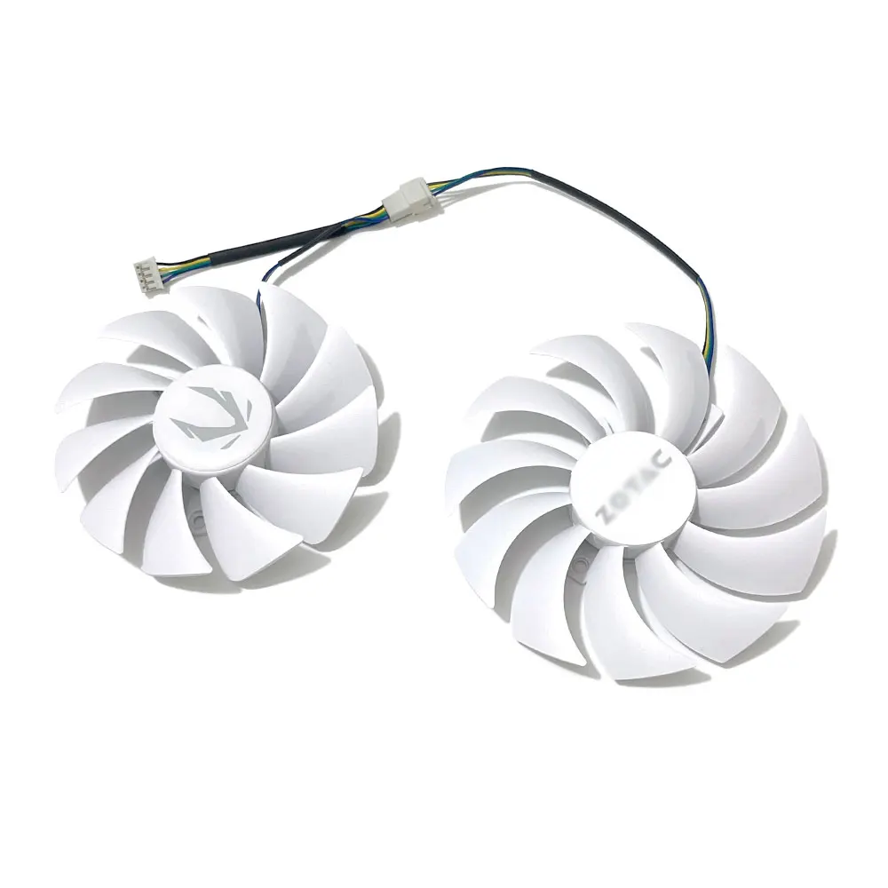 호환 88MM/100MM RTX 3060 AMP 화이트 GPU 쿨링 팬 GAA8S2U (조텍 비디오 카드용) 18,100원