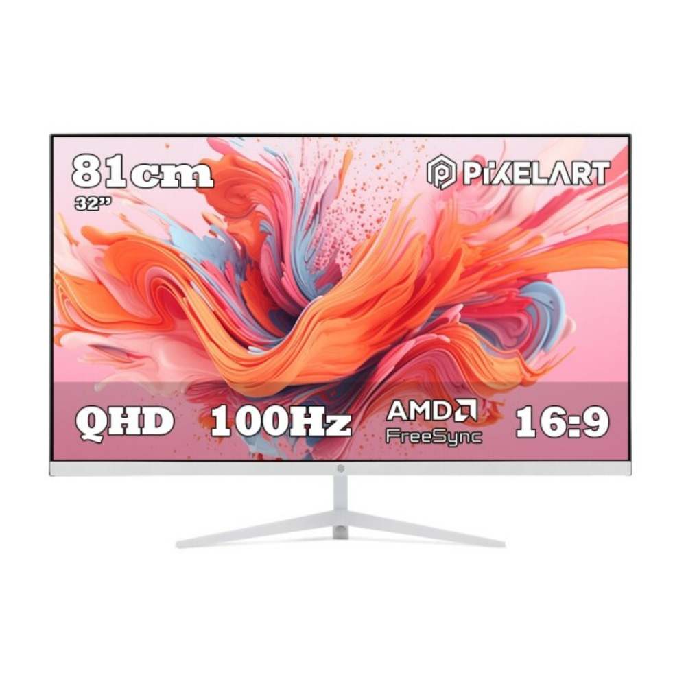 픽셀아트 PIXELART PAQ3210W 화이트 QHD IPS 리얼 100 32인치 모니터 무결점, PAQ3210W, 81cm 209,000원