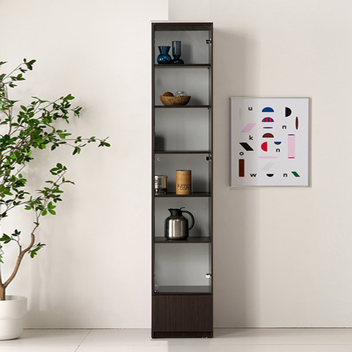 송목가구 2M 키큰 코코 서랍형 유리 장식장 진열장 피규어장 148,000원