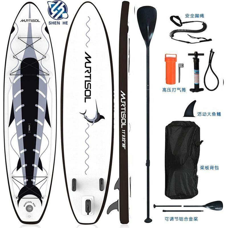 패들보트 공기주입 웨이크 카약 수상스키 물놀이 보드 레저  에어 고무 서핑 300,500원