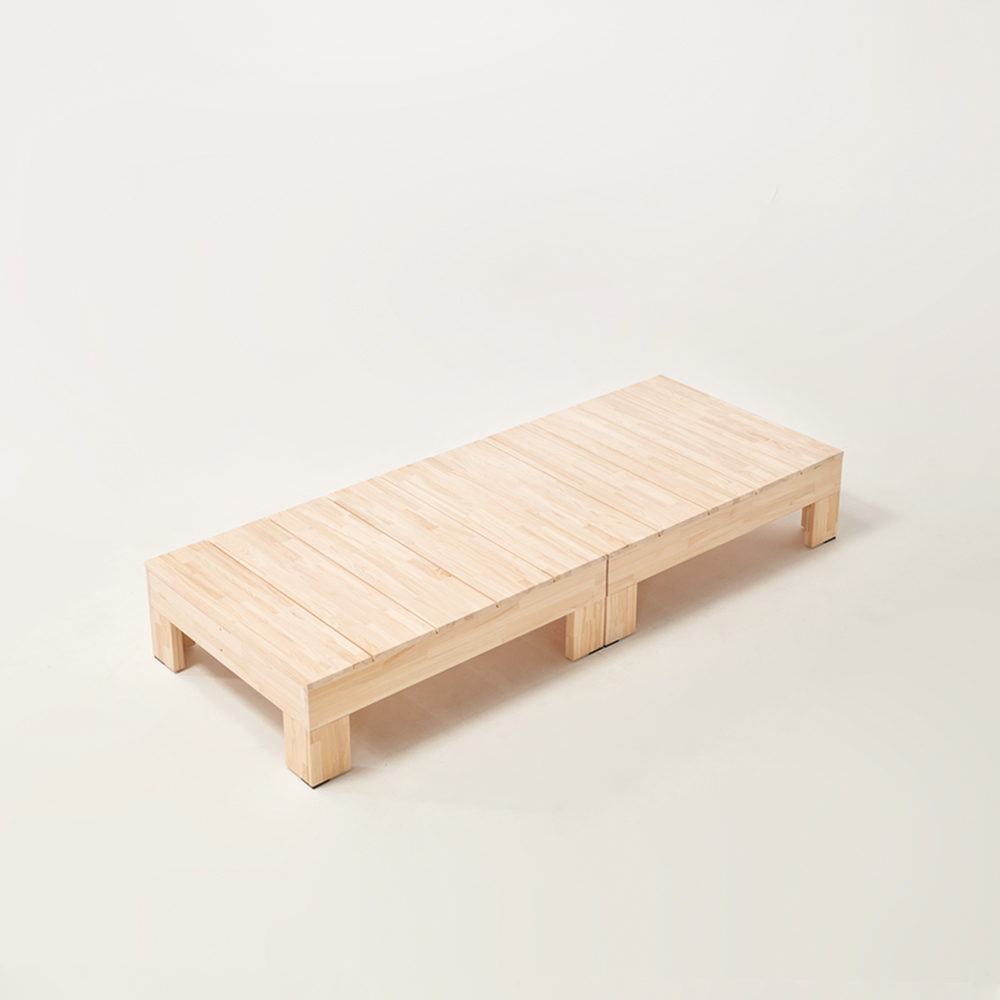 하모벨 밀라 편백나무 평상형 침대프레임 단품 방문설치, 내추럴 194,000원