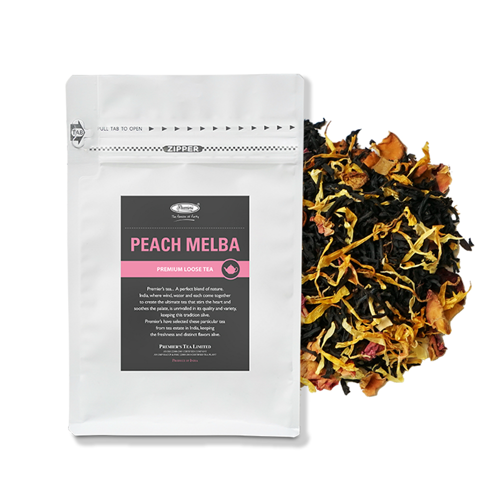 프리미어스티 루즈티 파우치 피치 멜바 홍차, 100g, 1개입, 1개 19,500원