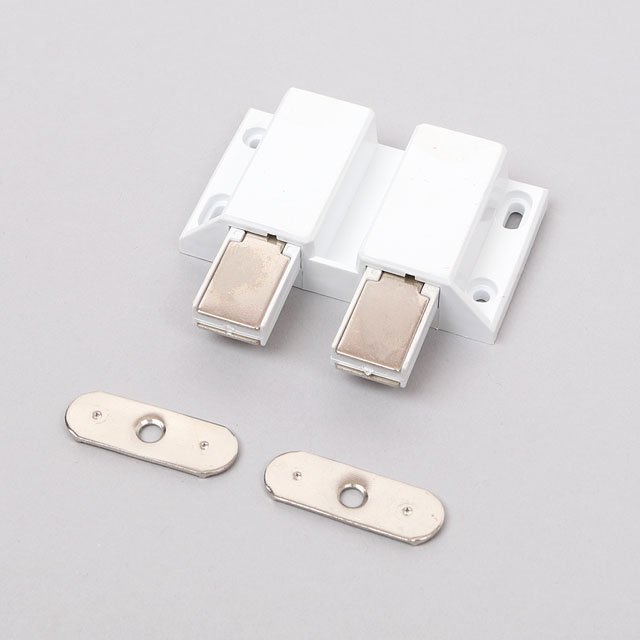 모네스페스 자석캐치 원터치빠찌링 사각화이트더블-박스100개 107,100원