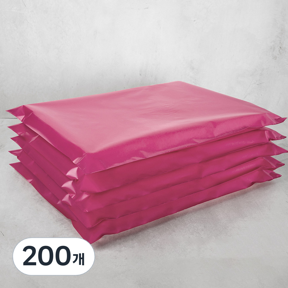 혜림봉투 HDPE 택배봉투 핑크, 200개 12,470원