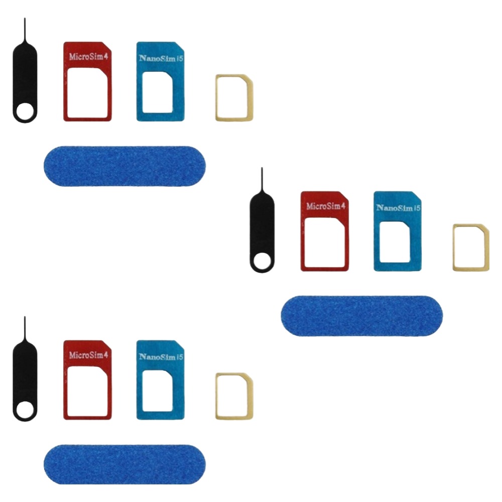 컴스 스마트폰 Nano Micro 유심칩 변환홀더 3종 세트 DP268 6,400원
