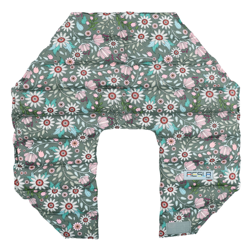 애슬라 허브 경추 찜질팩 프리미엄 모던플라워 ZH-CP3, 1개 46,430원