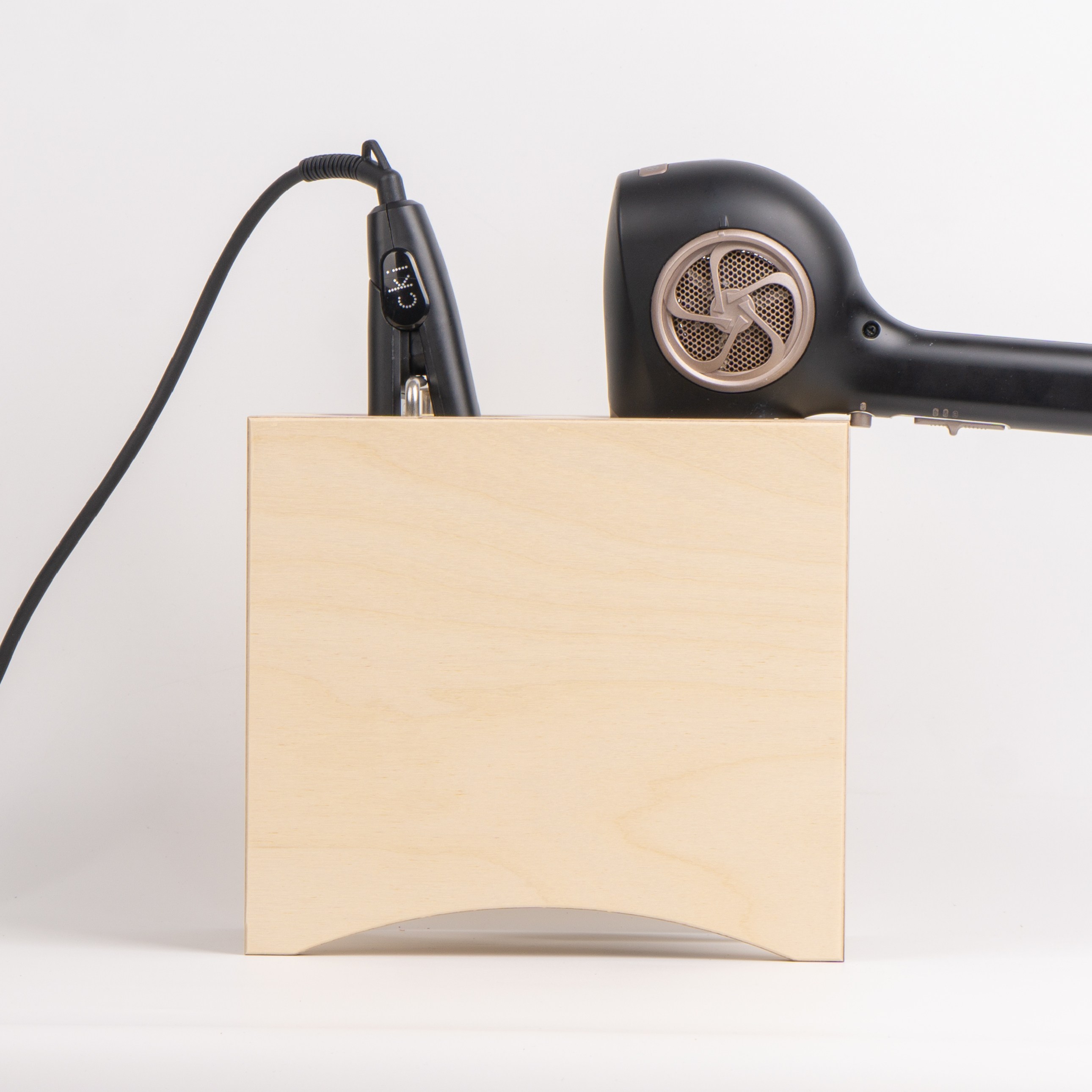 느루 헤어드라이어 드라이 거치대 고데기거치대 드라이기거치대, 1개, 자작나무 34,000원