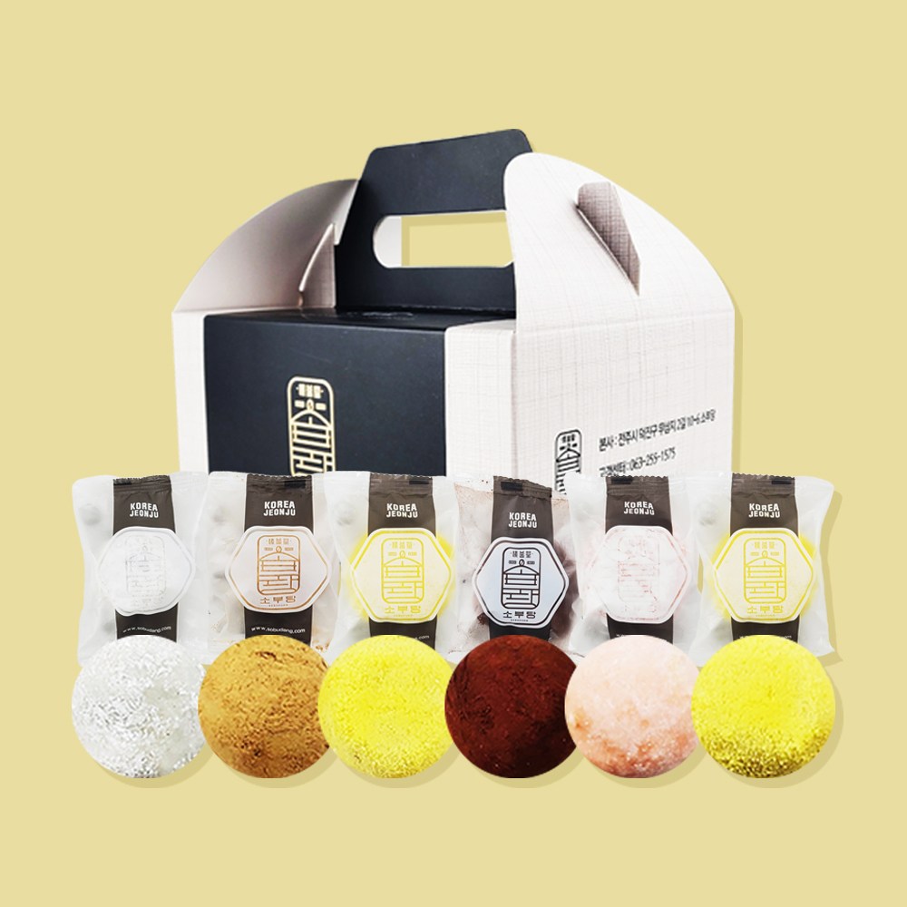 소부당 명절 구정 설날 떡선물세트 추천 생크림 찹쌀 답례떡 프리미엄 에디션 2호, 30개, 40g 54,500원