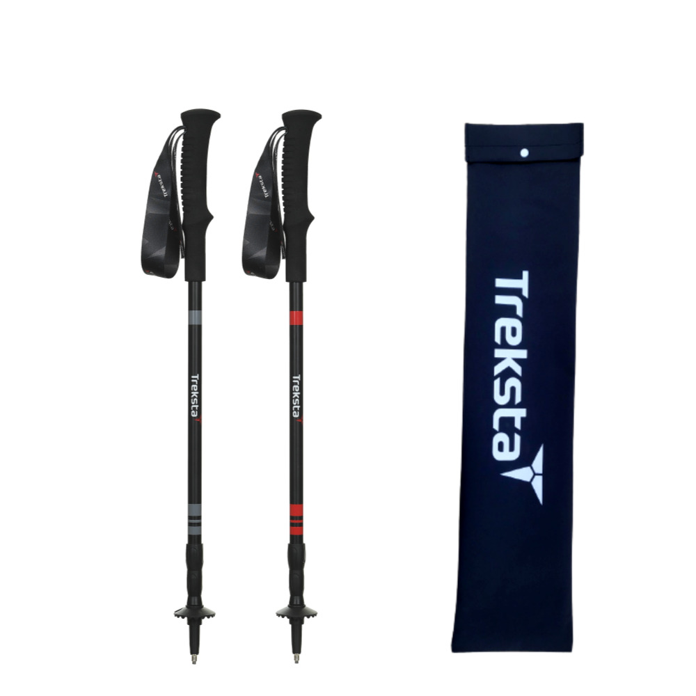 트렉스타 프라임 초경량 3단 등산스틱 2개 1세트 고급케이스, 그레이, 2개 32,000원