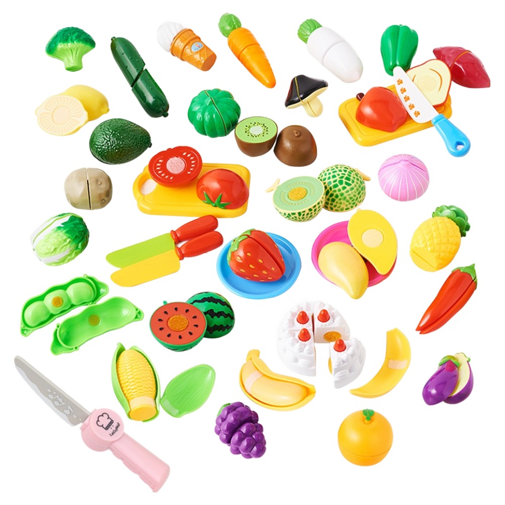 플레이맥스 야채과일자르기 38종 + 싹둑멜로디칼 세트 19,900원