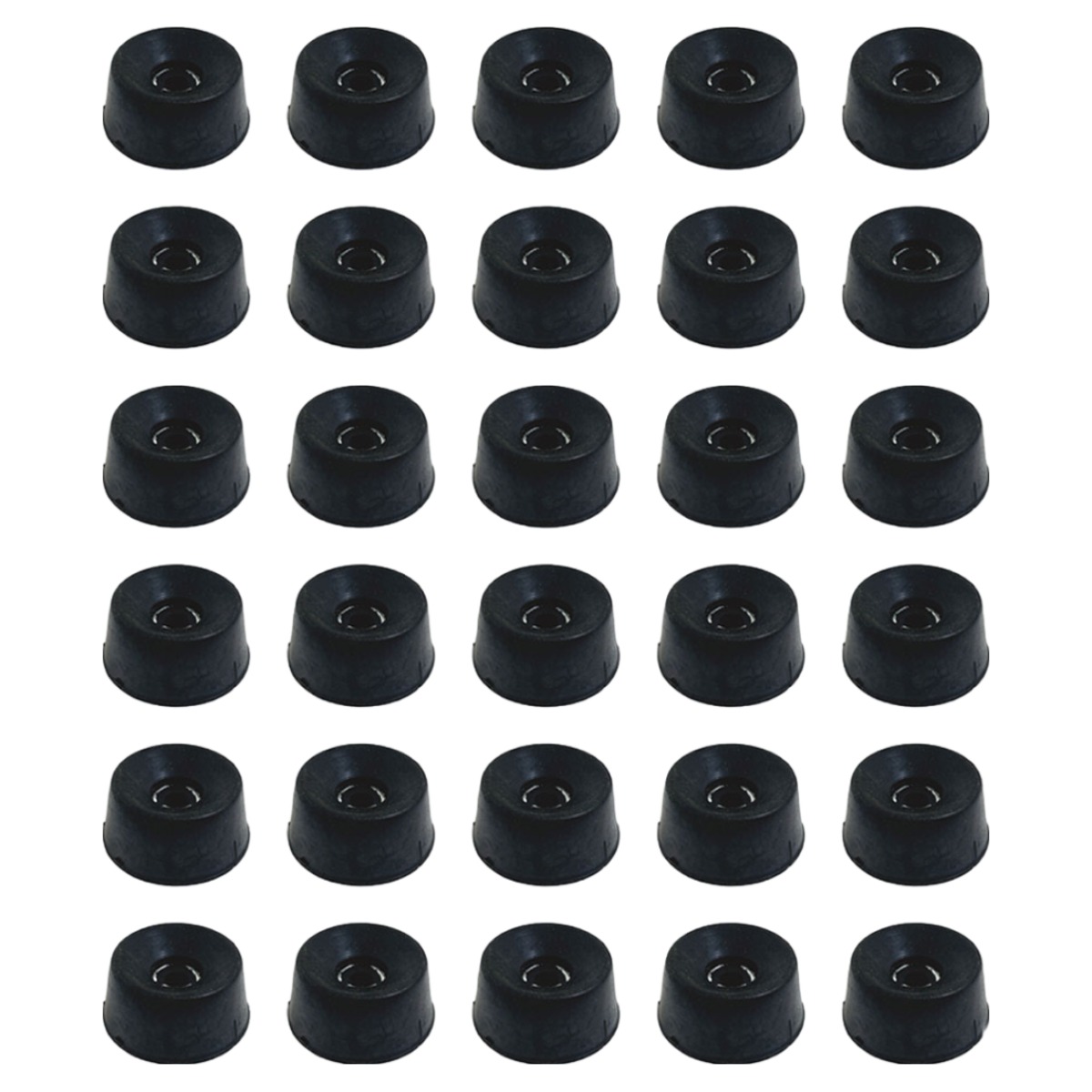 고무발 미끄럼방지 긁힘방지 원형발 바닥보호 피스고정식 가구캡, 30개 9,900원