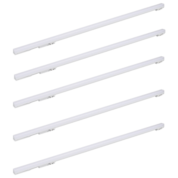 엘포스 LED SIMPLE 1200mm 티에스라인등 레일조명 특허등록 TS라인등 슬림형 고출력 플리커프리 바디화이트 +니트럴장갑1개포함, 5개, 전구색 35,450원