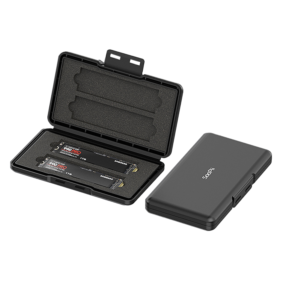 수피 M.2 SSD NVMe SATA 보관 외장 케이스 방수 무광블랙 M01 7,700원