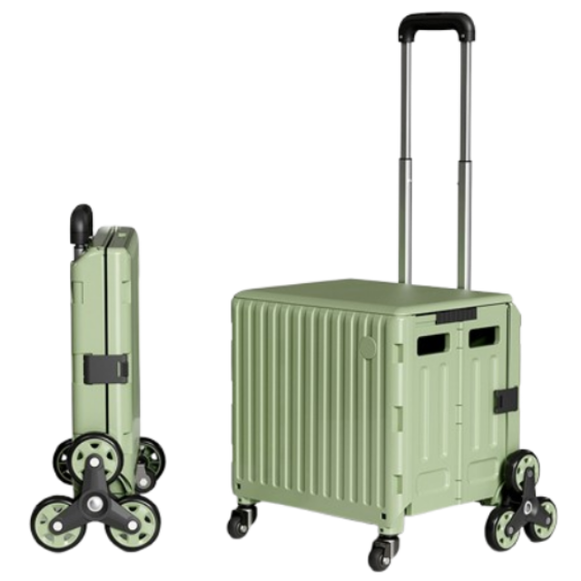 폴딩카트 4륜 4바퀴 접이식 핸드카트 47L 대형 특대형 계단 운반 접이식 짐나르는 카트 장바구니 47,600원