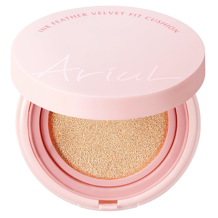 아리얼 잉크 피더 벨벳 핏 쿠션 SPF 50+ PA++++ 12g, 3호크림베이지, 1개 28,750원
