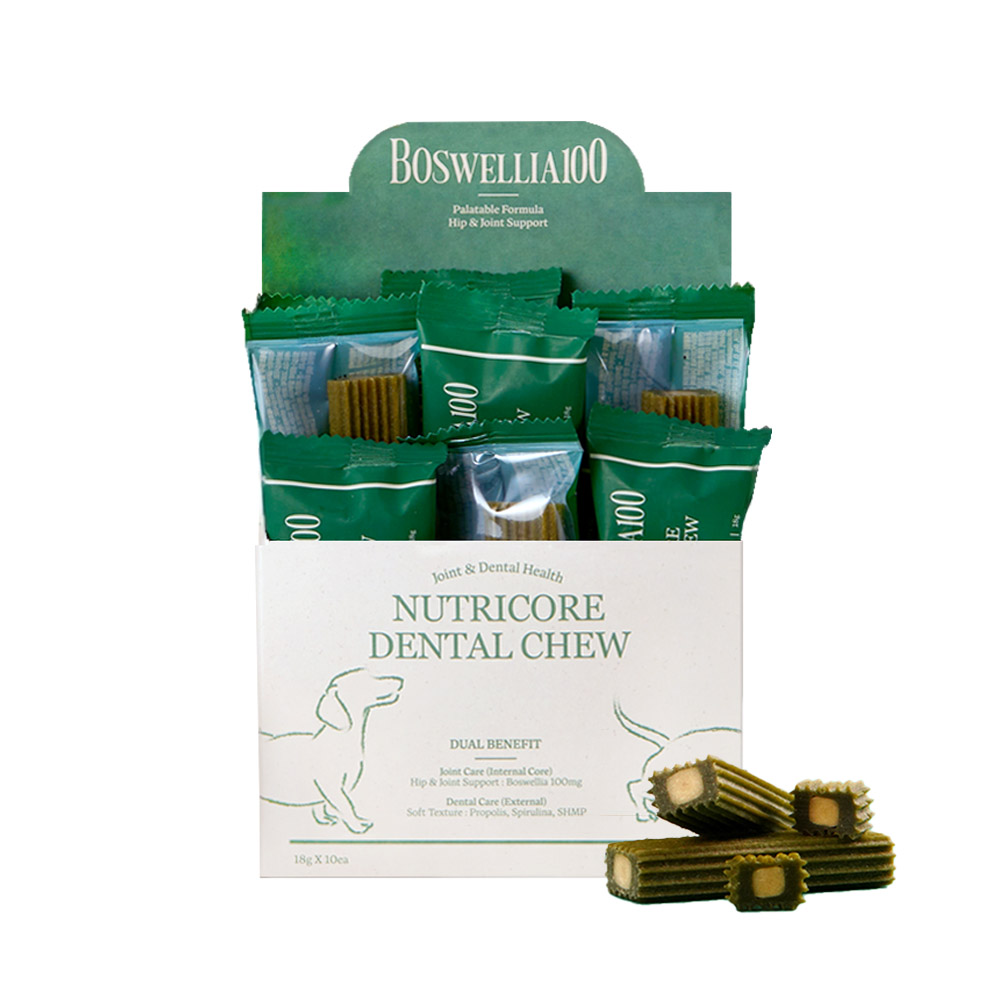 닥터뉴트리코어 강아지 가수분해 덴탈껌, 관절/덴탈케어, 180g, 1개 12,500원