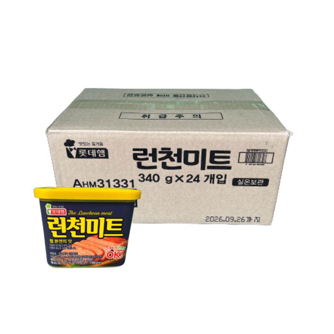 롯데푸드 롯데햄 런천미트 340g x 24입 1박스 65,400원