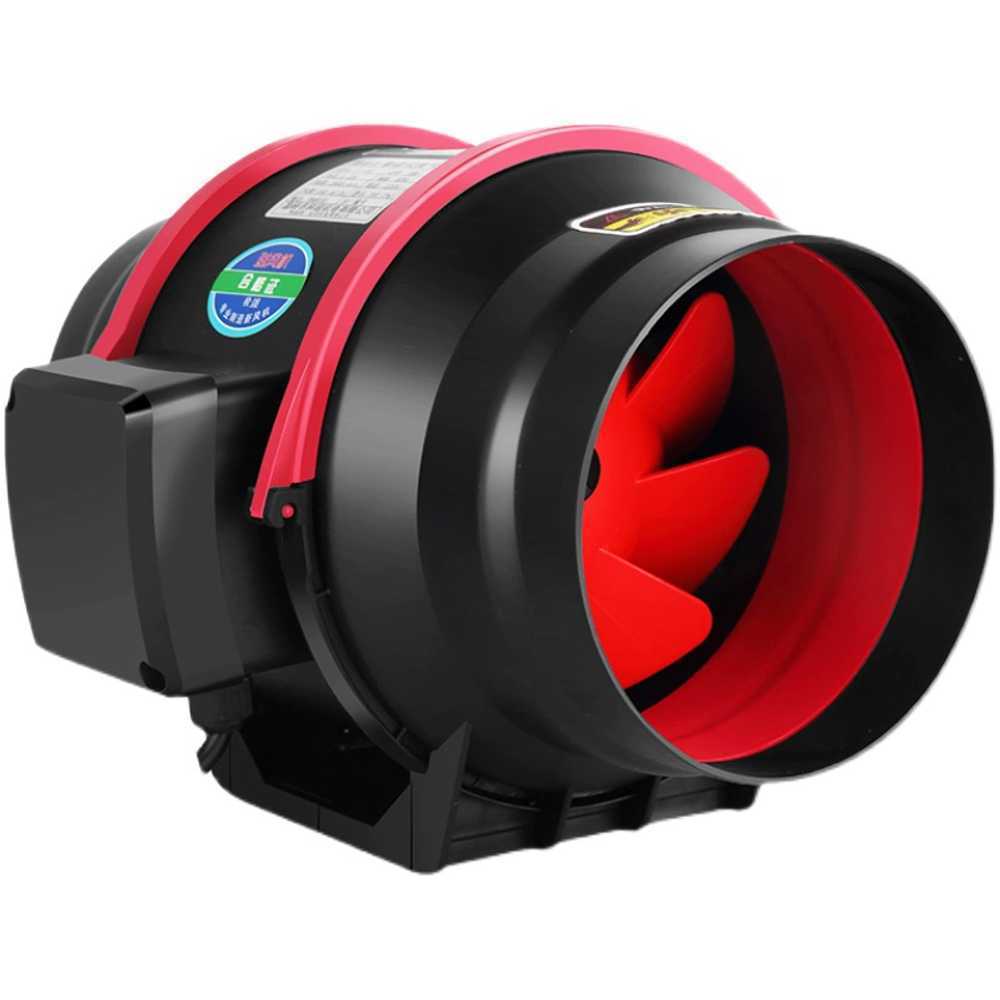 JIBAIHUO 주방 환기 팬 고기집 닥트 덕트 업소용 후드 환풍기, 4인치 5인치 단일 속도 플러그 30,490원