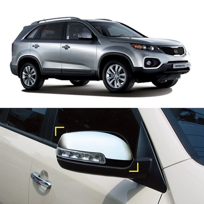 사이드미러커버 쏘렌토R 고급 빽미러 크롬몰딩 41,000원