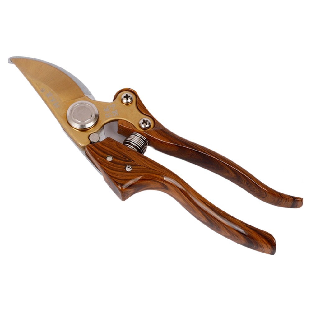 모노로지스 편리한 꽃분재 다용도 원예 전정가위 우드 21.5cm, 1개 21,000원