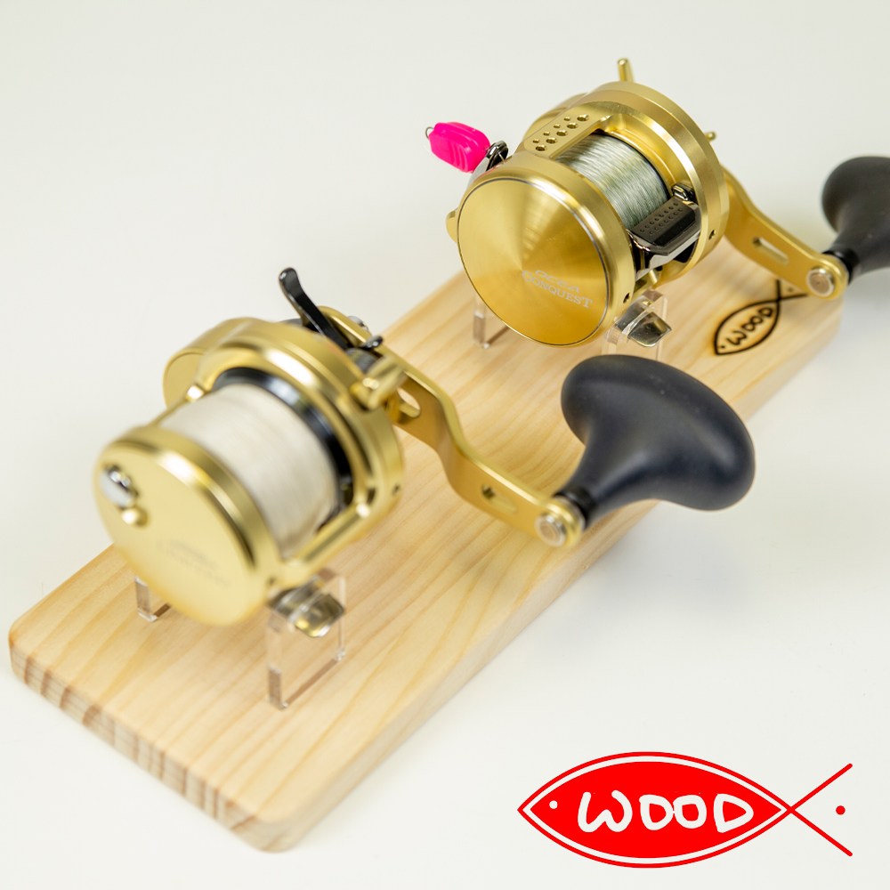 원목 베이트릴 2구 거치대 7,200원