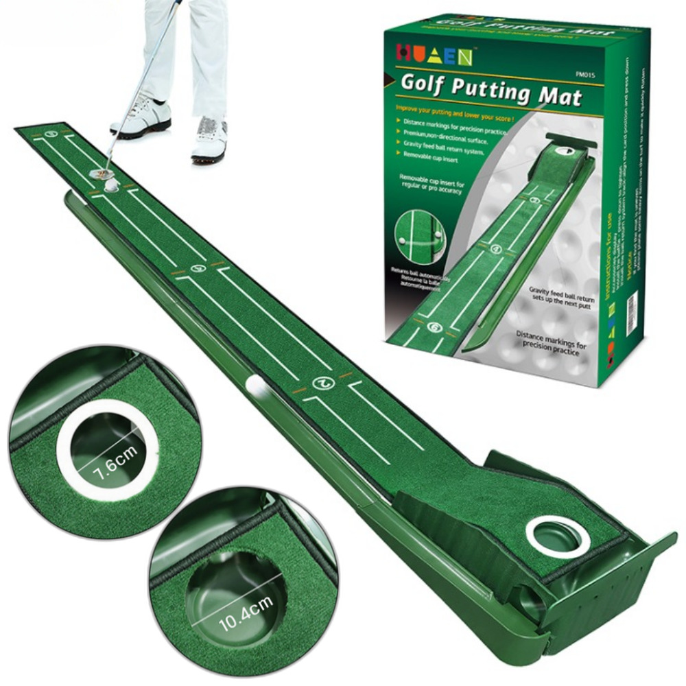 제이템 자동리턴 골프 퍼팅연습기 실내 골프 퍼팅매트, 현재가 55,190원