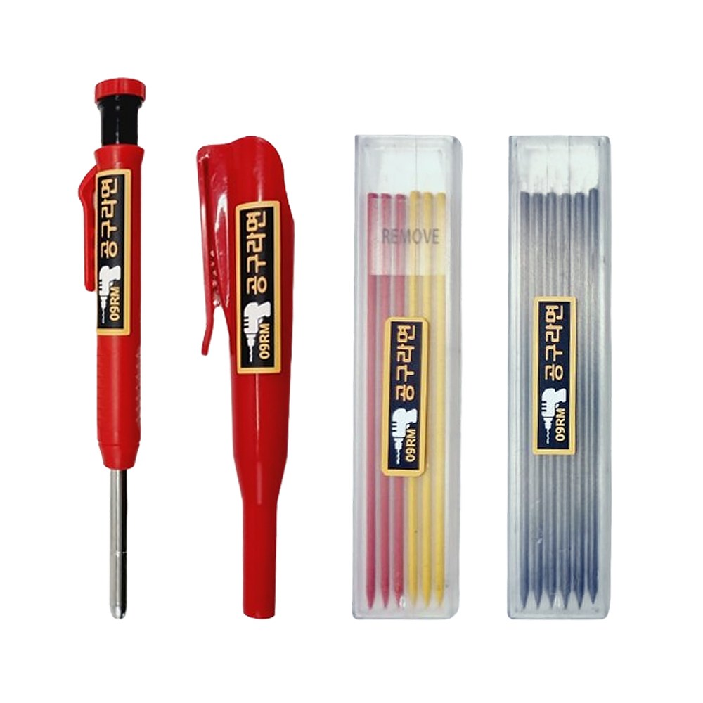 공구라면 ( 09RM ) 목공펜 세트 목공연필 인테리어 펜슬, 1세트 9,200원