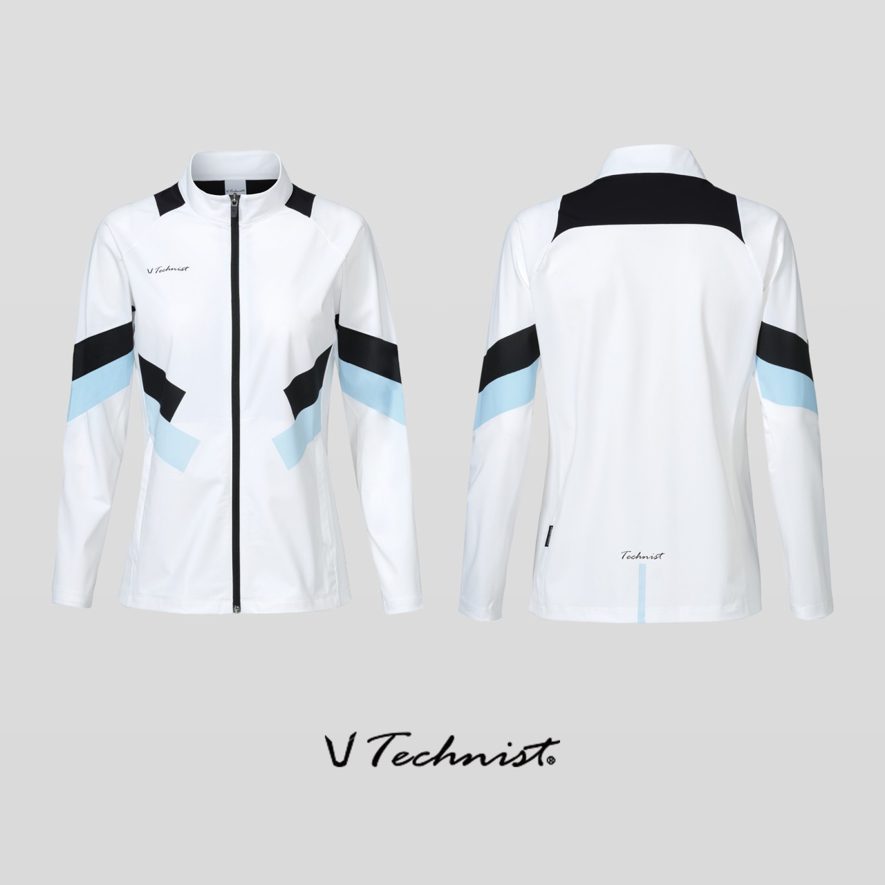 테크니스트 아울렛 TNJ4402 화이트 우븐 트레이닝 집업 상의 배드민턴 복 탁구 테니스 스포츠의류 29,000원