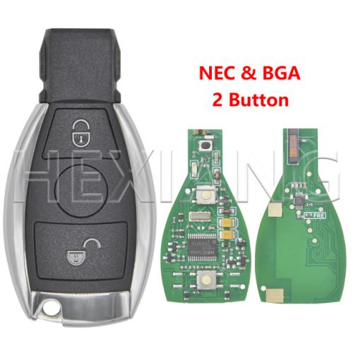 자동차키복사 차키 HE BGA 타입 스포포트 및 NEC 범용 가변 주파수 포브 자동차 원격 메르세데스 벤츠 A C E S 클래스 W203 W212 315 433MHz 23,920원