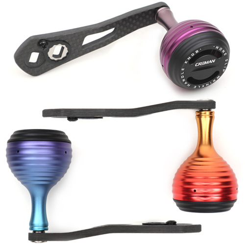 크레만 지깅핸들 J2 62/75mm 카본 베이트릴 튜닝핸들 53,000원