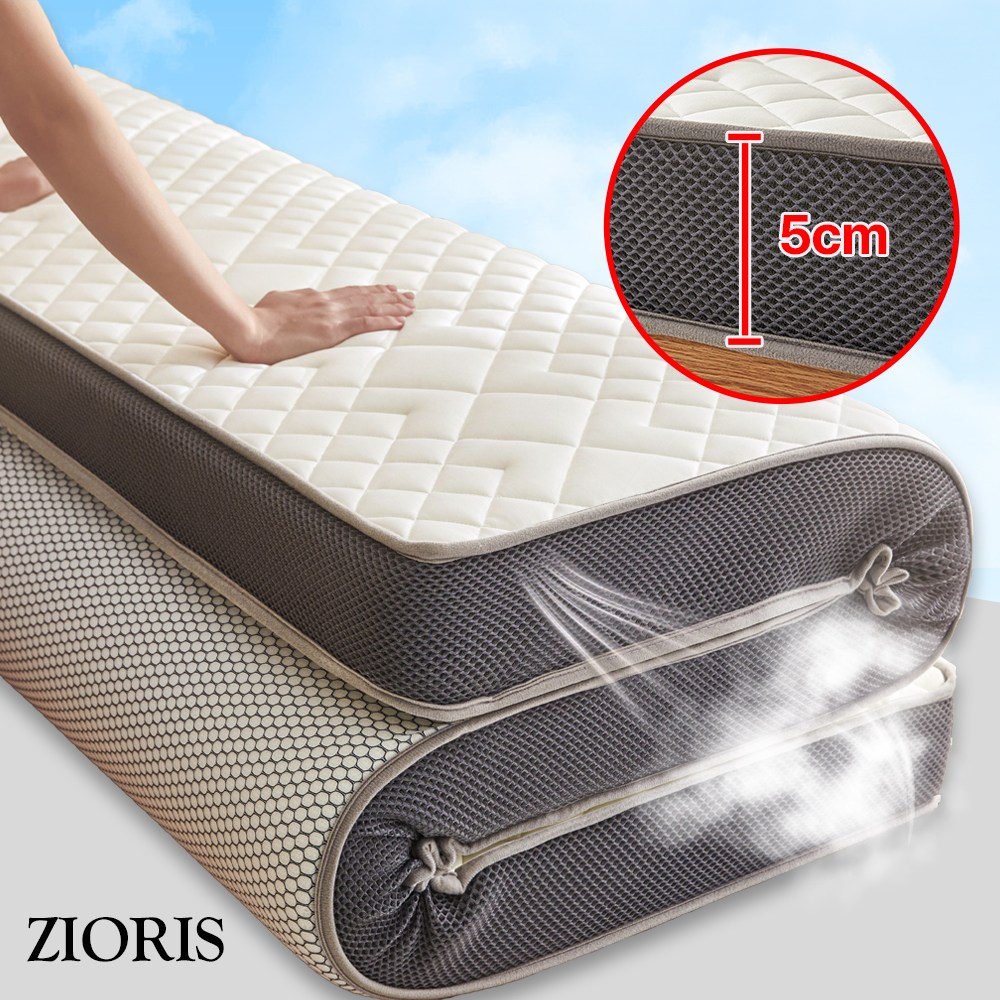 지오리스 꿀딥슬립 푹신한 접이식 바닥 및 침대용 25D 라텍스 메모리폼 매트리스 61,900원