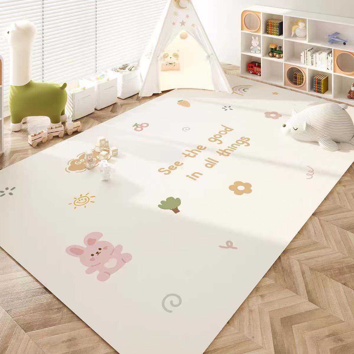 FONOW 강아지매트 방수 미끄럼 방지 애견 매트, 5mm 두께의 강아지 가정용 매트 51,900원