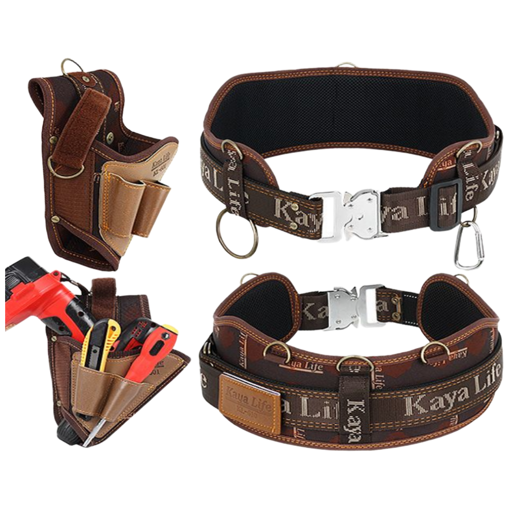가야원단 작업벨트 드릴걸이 공구집 툴밸트 허리가방 X반도 가방 가야라이프 집 파우치 타카걸이 툴백, 1개 22,900원