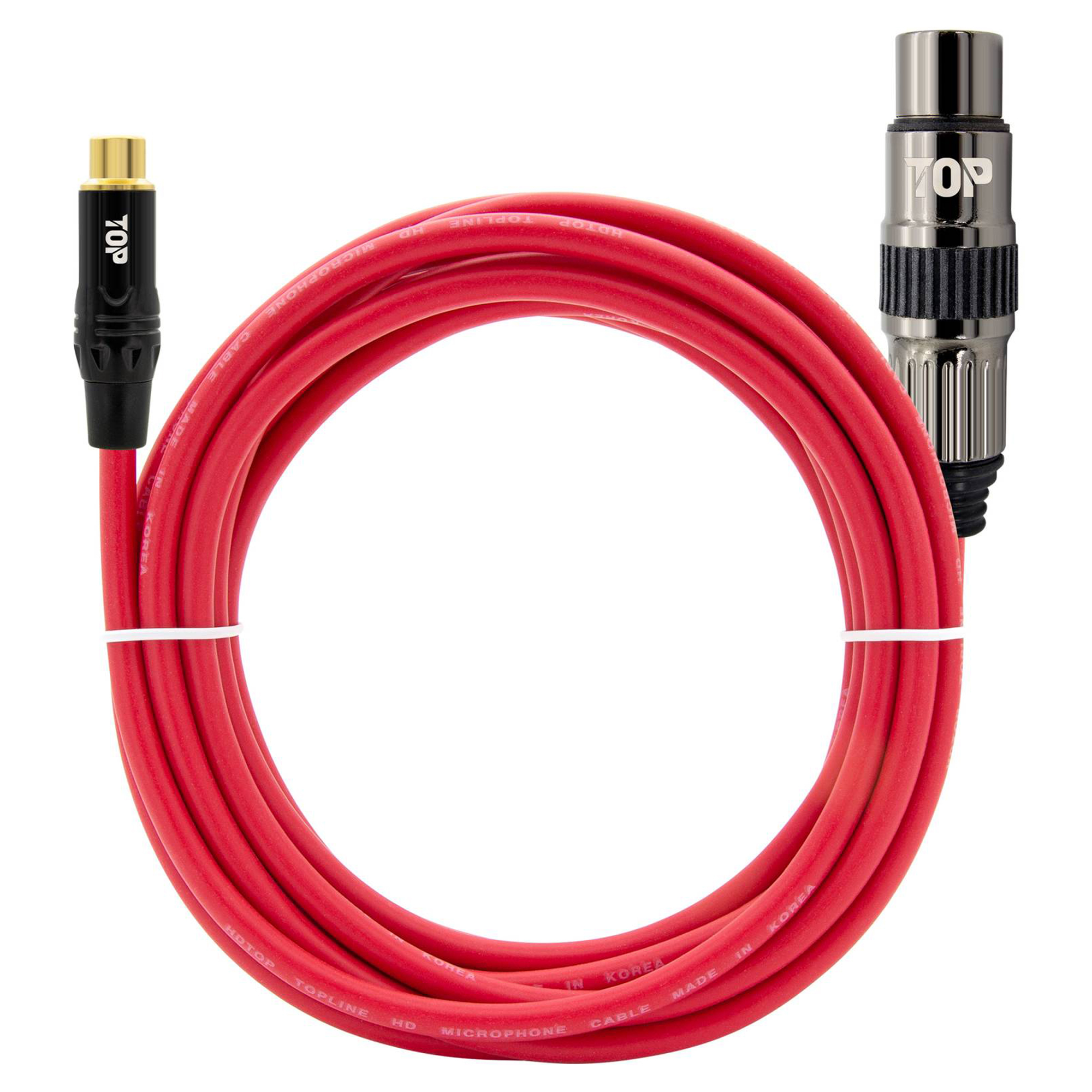 에이치디탑 RCA 암 TO XLR 암 케이블 레드 HT-TP2081 22,700원