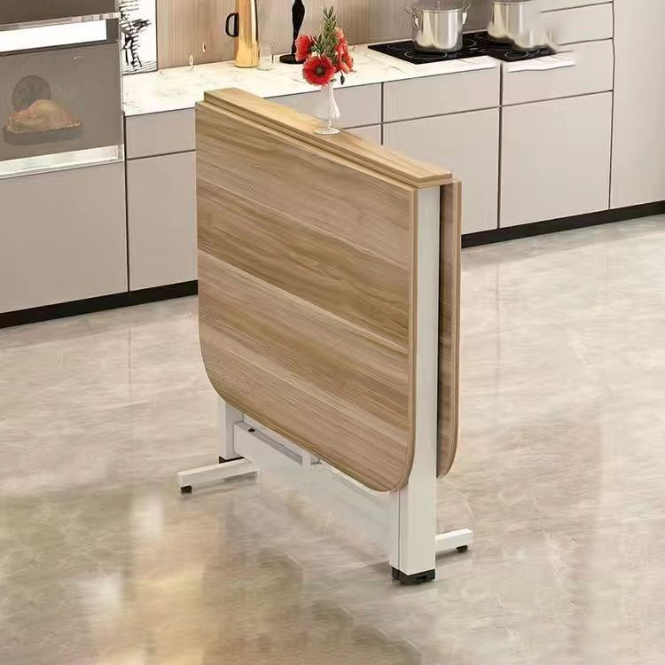 거실 접이식 확장형 기능성 고급 원룸 테이블, 연갈색 + 화이트 120,000원