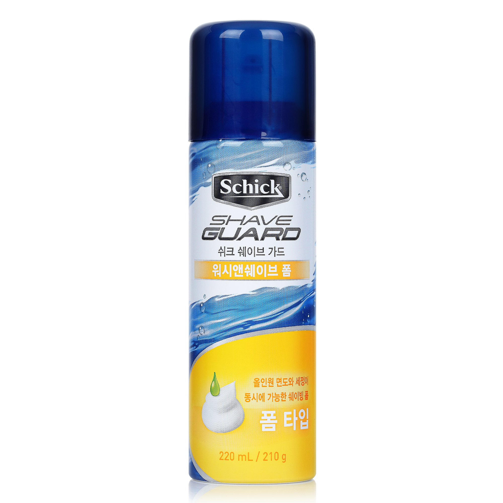 쉬크 쉐이브가드 워시 앤 쉐이빙폼 4,000원
