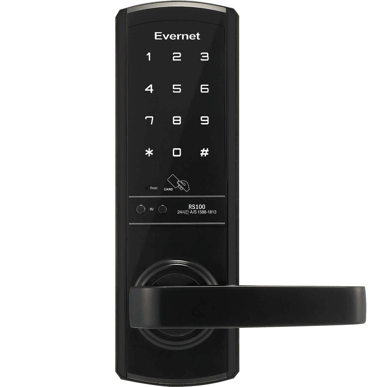 에버넷 무타공 레버형 주키 번호 + 카드 RS100 방문설치 128,400원