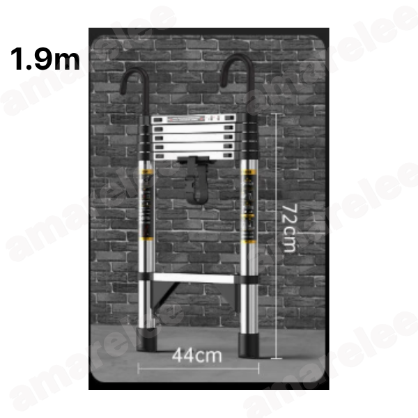1/1+1[업그레이드 모델]접이식 사다리독일기술 최신형 멀티 다용도 사다리 안테나사다리 접이식사다리 일자형/1.9m/2.7m/3.5m 41,620원