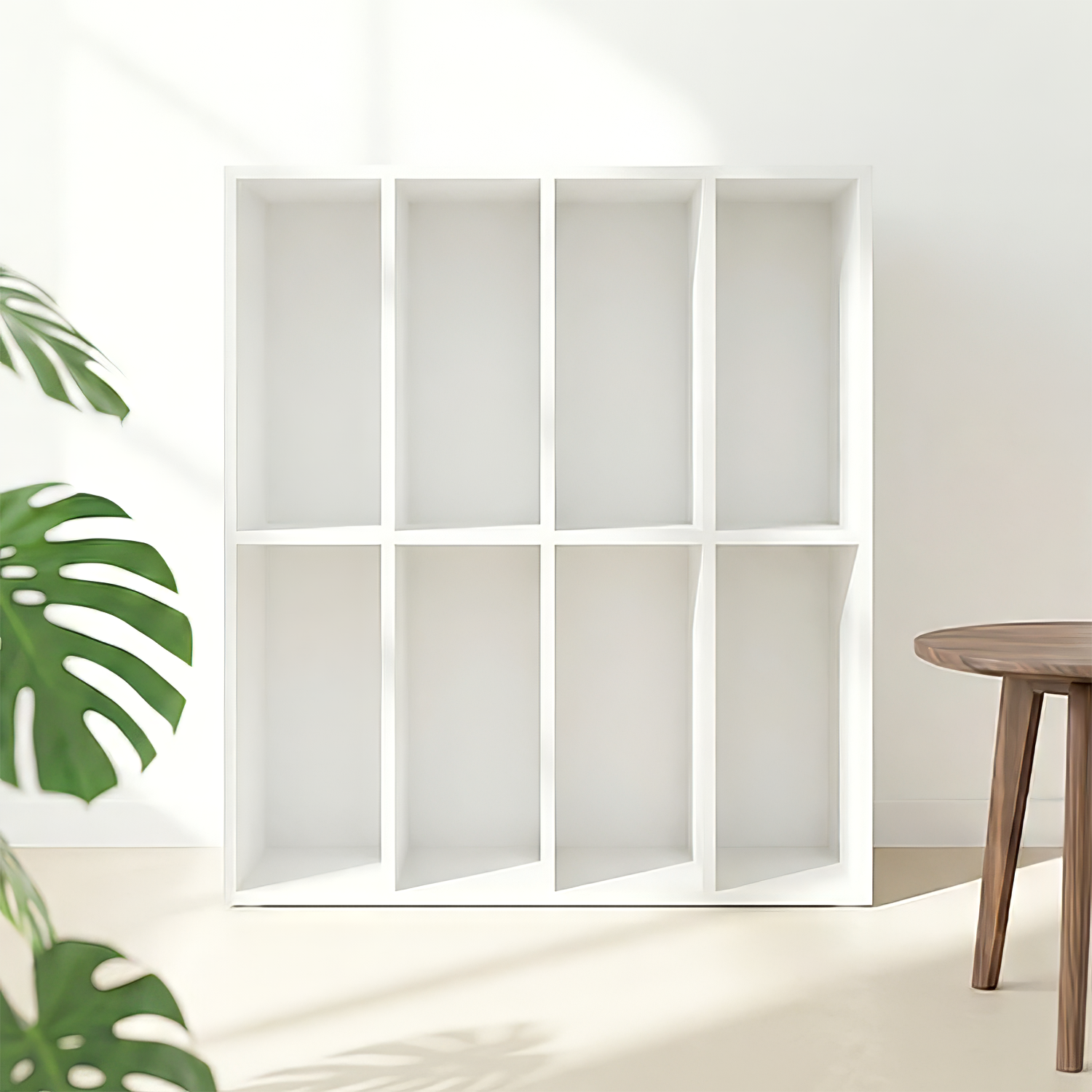 잔비오 2단 큐브 책장 오픈형 수납장 거실 사무실 다용도, 2단, 화이트 42,000원