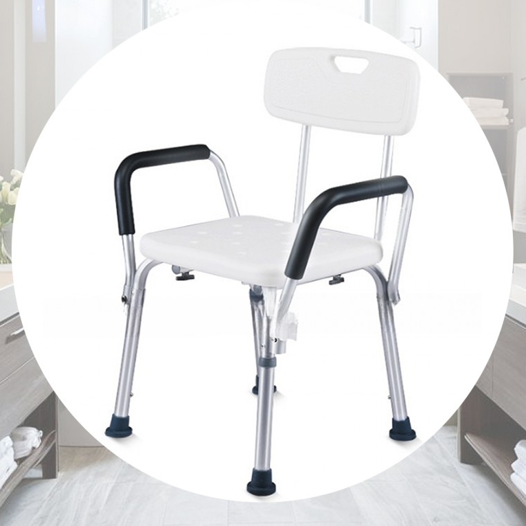 등받이 목욕의자 노인 환자용 어르신 장애인 샤워 높은 욕실의자, 오렌지 65,000원