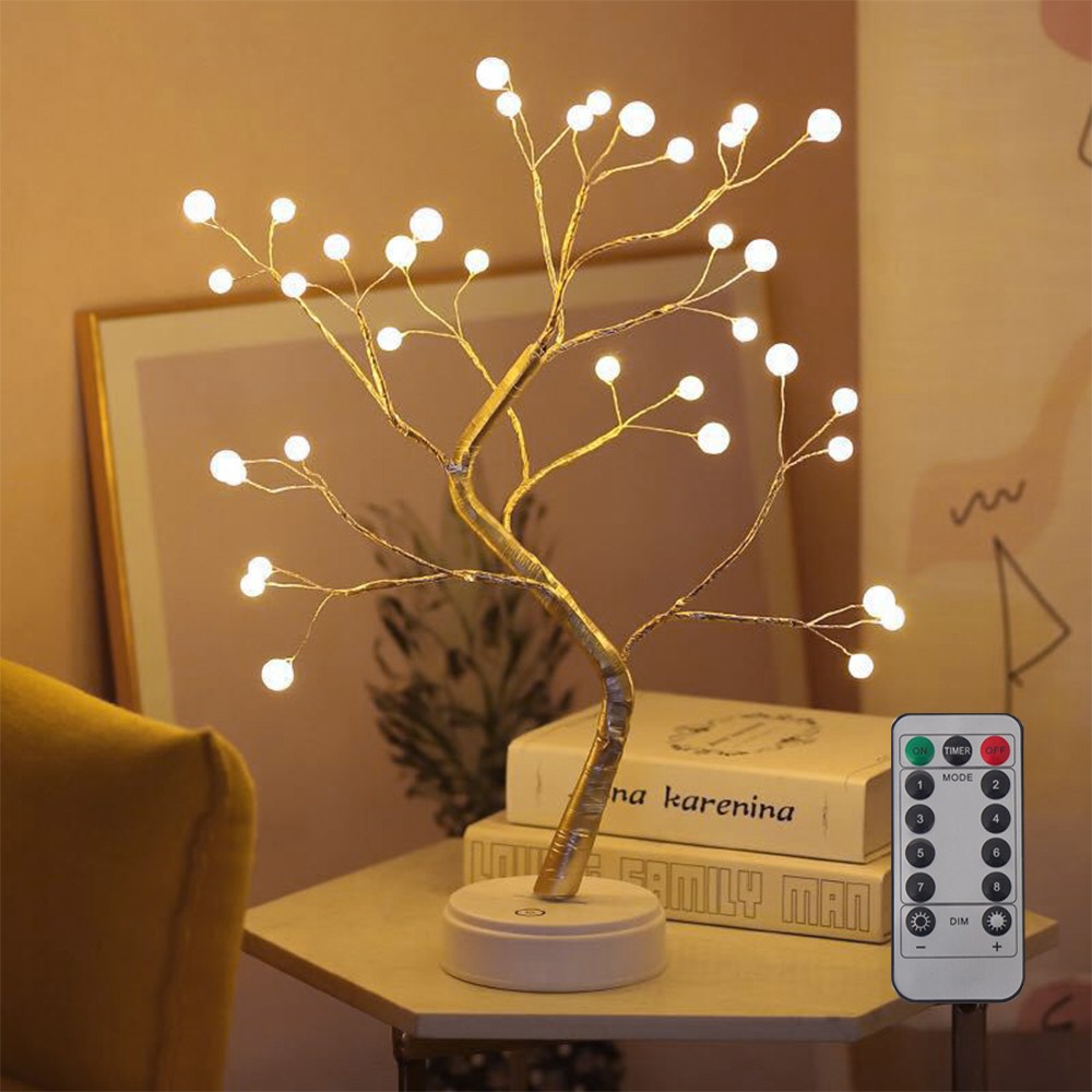 위케아 36구 진주 미니트리 인테리어스탠드 무드등 20,800원