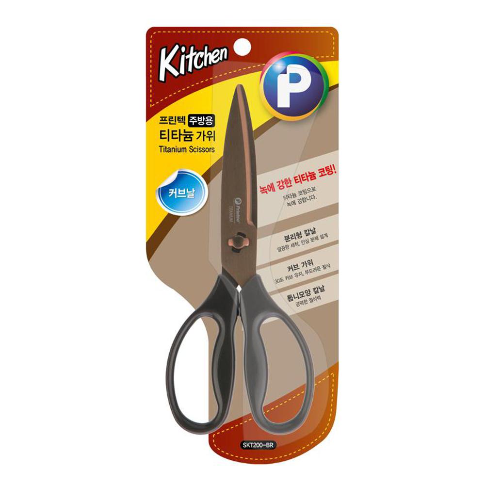 프린텍 주방용 티타늄 가위/SKT200-BR, 상세 설명 참조 5,070원