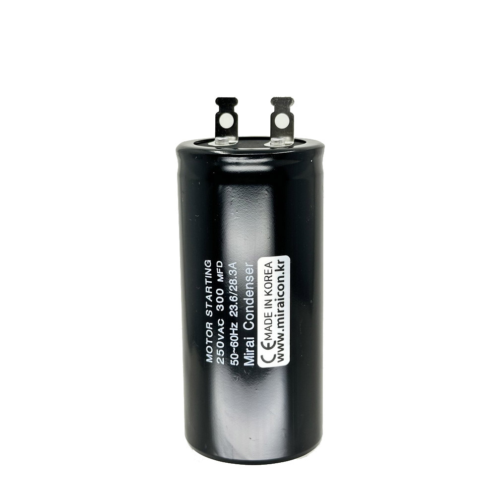 250V 250VAC 300uF 국산 콘덴서 전동기 모터 시동 기동 기기용 커패시터 캐패시터 알루미늄캔타입 Motor Starting 18,000원