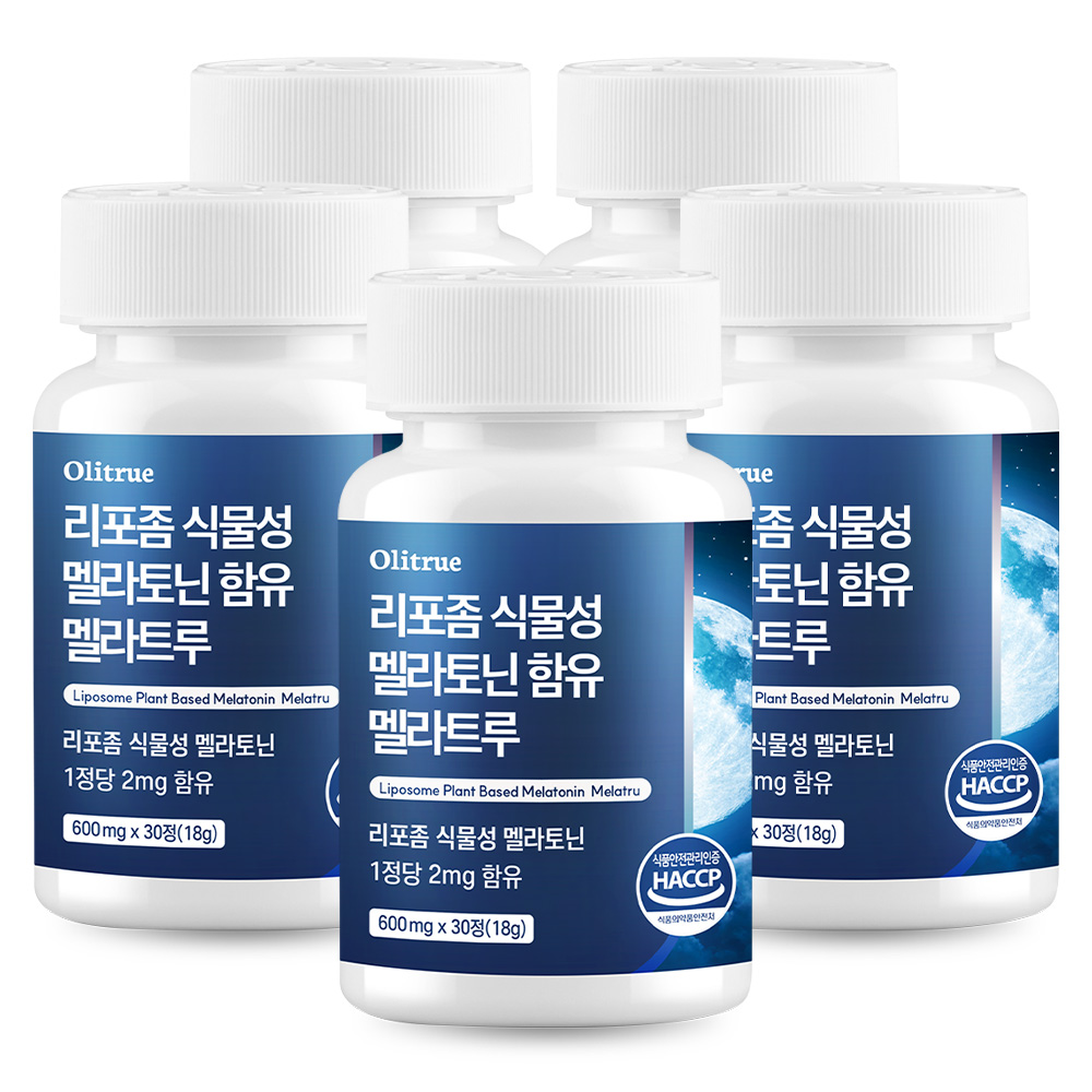 올리트루 리포좀 식물성 멜라토닌 함유 멜라트루 47,900원